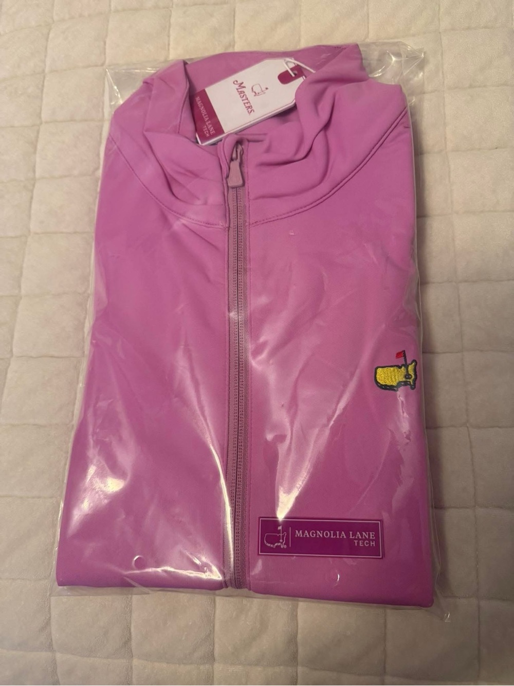 Magnolia Lane Tech Pink Zip-Up Jacket